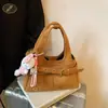 Bolsas de Mujer Transfronterizas Nuevo Modelo 2026 Principios de Primavera Retro Estilo Canasta Versátil Bolso de Mano Moda Nicho Bolso de Hombro Cruzado Tendencia