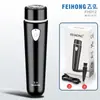 Feihong FH012 Mini Afeitadora Eléctrica Portátil Recargable para Coche para Hombres y Mujeres Auto-servicio