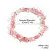 Comercio Exterior Transfronterizo Joyería Europea y Americana Accesorios de Verano Bohemio Colorido Gravilla Ins Collar Collar de Piedra Natural para Mujer