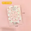 Eisen original lindo forma especial cabeza de tarjeta ins dibujos animados mensaje tarjeta pequeña creativa joyería empaque accesorios cartón para colgar