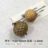 Sinos de Vento de Frutas Secas e Flores Naturais Retrô Contas para DIY Colar de Contas Artesanal Brincos Acessórios de Joias Materiais