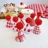 Chapéu de Natal Coreia do Sul decoração de bolo Copo de papel de Natal decoração de bolo Chapéu de Feliz Natal plug-in para bolo