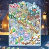 Pegatinas Yuxian Miniatura Paisaje Grande Edición Ciudad 10.0 Harbin Casa 3D Tridimensional Alivio del Estrés Infantil Libro Silencioso