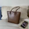 Bolsa de Ombro/Axila Casual Popular para Comércio Exterior Transfronteiriço Bolsa Tote de Grande Capacidade Bolsa de Ombro Retro de Alta Qualidade da Moda para o Dia a Dia