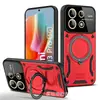 Funda de teléfono con soporte multifuncional adecuada para Xiaomi 17 Youdun Redmi Note 15 Cubierta protectora magnética para coche anti-caídas