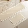 Alfombrilla Ovalada para Piso de Cocina Estilo Wabi-sabi Alfombrilla de Piso de Lodo Diatomeas Alfombrilla Absorbente de Agua para el Hogar Secado Rápido Fácil de Limpiar Alfombrilla para Pies de Cocina