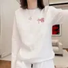 Camiseta feminina de manga longa 100% algodão, novo estilo primavera e outono, justa, casual, versátil, peça básica, top feminino, todo em algodão