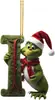Decoraciones del Alfabeto del Grinch de Amazon Decoraciones para Árbol de Navidad Adornos Colgantes