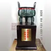 Grandes Ornamentos de Tripé de Cobre para Celebrações de Inauguração, Chá de Casa, Lançamento, Presentes de Aniversário Escolar, Tripé de Cobre Puro, Grande e Impactante, Entregue na Sua Porta