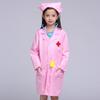Ropa de Desempeño para Doctora y Enfermera Infantil Ropa para Jugar en el Jardín de Infancia Ropa Pequeña de Enfermera Bata Blanca Ropa de Trabajo Niños y Niñas
