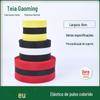 Fabricantes fornecem 8cm clipe cor pulso elástico faixa listra cor clipe elástico amostra