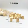 12*10*17 Rolha de Cortiça Natural em Formato de T para Vedação de Garrafa de Óleo Essencial Rolha para Tubo de Ensaio de Vidro Rolha Cônica de Madeira Natural