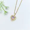 Collar de Acero Inoxidable para Mujer Joyería de Nicho Versátil Colgante de Cobre Cadena Elegante para Clavícula Joyería Cadena de Lujo Ligero
