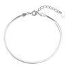 Silver City S925 Prata Esterlina Moda Luxo Leve Colar Pulseira Osso de Cobra Feminino Nicho Alto Padrão Corrente Clavossauro Lâmina