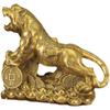 Estatueta de Tigre de Cobre, Mascote do Ano do Tigre, Tigre Rugindo na Montanha, A Força do Tigre, Doze Animais do Zodíaco, Tigre para a Sala de Estar