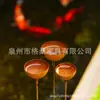 Bestseller transfronterizo: Colector de Agua de Lluvia de 3 Tazas Individuales Oxidado para Decoración de Jardín y Patio