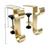 Colgador de Calcetines de Navidad Agujero Libre Clip para Borde de Mesa Fuerte Capacidad de Carga Colgador de Doble Gancho Decoración de Encimera de Chimenea Fabricante En Stock