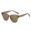 Gafas de Sol Retro Cx2202 para Mujer, Gafas de Sol con Estampado de Leopardo, Gafas de Viaje con Protección UV, Gafas de Sol de Marco Grande Mismo Estilo de Tiktok con Protección Solar
