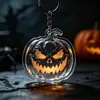 Chaveiro de Acrílico Série de Halloween Fantasia Sombria Transfronteiriça 2D - Diabo, Bruxa, Lobisomem Pingente de Terror