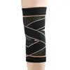Rodillera Deportiva Color Cobre Nylon Montañismo Baloncesto Correa de Compresión Soporte Transpirable Menisco Articulación Rodilla Correr Protector