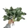 Eucalipto artificial com folha de dinheiro de fruta folha de maçã decoração DIY planta artificial atacado de fábrica Amazon transfronteiriço