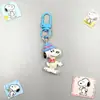 Chaveiro Criativo de Desenho Animado Snoopy Chaveiro Cachorrinho Charlie Bolsas Masculinas e Femininas Pequenos Pingentes Pequenos Presentes Atacado