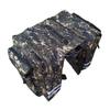 Bolsa doble grande para bicicleta de montaña, con camuflaje, para la parte trasera de la bicicleta, doble camuflaje, para equipo de equitación.