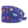Gorro de Trabajo para Clínica Transfronteriza, Gorro Quirúrgico de Copa Redonda, Gorro sin Visera para Personal Médico, Gorro con Amarre Trasero, Gorro Protector