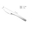 Suministro directo de fábrica serie gruesa elegante 304 acero inoxidable vajilla occidental suministros para hotel cuchillo para bistec tenedor cuchara juego