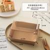 Caja de Empaque para Sándwich de Tiramisú, Caja para Llevar de Hot Dog, Caja Transparente para Pan y Pastel, Caja para Comida de Postre de Pastelería