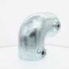 Colgador de Ropa de Resorte Dorado Certificado Tuv Alemán Barandilla Protectora de Valla con Conector de Marco de Tubo Redondo Galvanizado Sin Soldadura y Sin Perforaciones