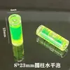 1000 peças com frete grátis, mini nível, nível de bolha cilíndrico para porta-retratos, nível de bolha, régua de nível