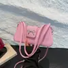 Bolsa de Hombro Cruzada Elegante de Alta Calidad Estilo Coreano con Lazo Nuevo Primavera 2025 Hermosa Bolsa Cruzada Ins para Mujer