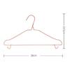 Percha de Plástico para el Hogar con Recubrimiento Grueso para Adultos, Sin Costuras, con Gancho, Antideslizante, 38CM40cm, Decoración para el Hogar, Percha para Almacenamiento