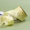 Borda de Dente Renda Dupla Poliéster Padrão Bordado Fita Laço DIY Acessórios de Cabelo Florista Embalagem de Flores Topper