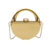 Bolsa Espelho de Corrente de Moda Transfronteiriça para Mulheres 2025 Nova Bolsa para Fones de Ouvido Bolsa Mini Batom Bolsa Diagonal Pequena