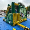 Combo Inflable de Rebote Acuático al por Mayor con Tobogán para Eventos