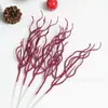 Ramas Secas y Ramitas de Sauce con Purpurina Dorada Navideña Decoraciones Navideñas Árbol de Navidad Hecho a Mano Bricolaje Decoraciones Festivas para Bodas