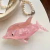 YHJ accesorios para el cabello nuevo animal marino ballena pasador para el cabello mujer pinza de agarre de alta calidad de ácido acético pinza de tiburón para la parte posterior de la cabeza pinza para el cabello