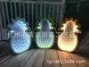 Lámpara de Alce de Madera Luz de Viento Navideña de Madera Marco de Luz Colorido de Madera Navideño