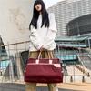 Bolso de hombro deportivo de moda para hombre y mujer, estilo retro, para viajes al aire libre, fitness, yoga, gran capacidad.