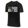 Camiseta de Algodão Transfronteiriça, Interessante Camiseta Charlie Kirk EUA, Camiseta de Algodão Gola Redonda Manga Curta Masculina e Feminina