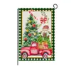 Bandera de Jardín Jin Zehua Personalizada Poliéster Impresión a Doble Cara Colorida Decoración Exterior Bandera Pequeña Estilo Festivo Personalizada con Fotos