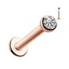 Nuevo poste de 1.0 mm 18G acero inoxidable 316L perforación de bolsa clavo de labio clavo de labio joyería para piercing joyería punk