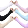 Manga refrescante de hielo protector solar de verano para mujer y hombre anti-ultravioleta de seda de hielo manga de brazo para conducir ciclismo manga de hielo al por mayor