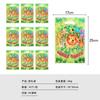 Nuevo Dibujo Animado Bosque Zoológico Rey León Suministros para Fiesta de Cumpleaños Infantil Mantel Desechable Vaso de Papel Bandeja de Papel