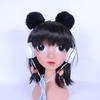 Auriculares Trendy con Pompón Regalo de Cumpleaños Festivo Auriculares con Cable Nueva Moda Creativa Artículo Caliente Transfronterizo