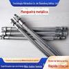 Mangueira Flexível Metálica Tipo Flange Personalizada Mangueira Trançada de Aço Inoxidável 304 Tubo Corrugado com Fio de Aço Tubo Metálico de Grande Diâmetro