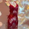 Lingerie Sexy Puro Desejo Renda Transparente Porta-Meias Camisola Traje Transparente Peça Única Dropshipping Charme Sexy Atacado