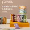 Toallas Comprimidas Desechables, Engrosadas y Ampliadas, Toallas Faciales Portátiles, Esenciales para Viajes de Negocios, Viajes al Aire Libre, Hoteles y Uso en Casa